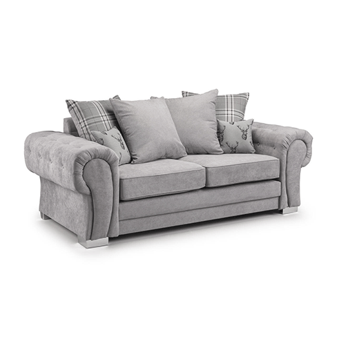 VERONA SCATTER BACK 3 SEATER SOFA